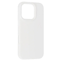 Tel Protect Silicone Premium telefono dėklas iPhone 16 Pro Max baltas