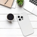 Tel Protect Silicone Premium phone case for iPhone 16 Pro Max white