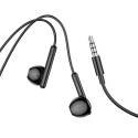 Vadlīniju austiņas Jack 3,5 mm Hoco M93 melnas Vadlīniju austiņas Jack 3,5 mm Hoco M93 melnas