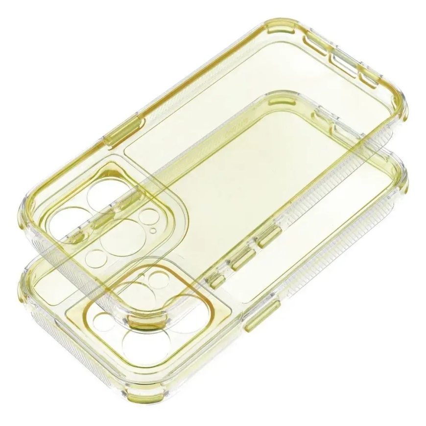 MATRIX CLEAR puhelimen suojakotelo iPhone 16 Plus keltainen