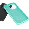 Silicone Lite telefono dėklas iPhone 15 Pro žalias