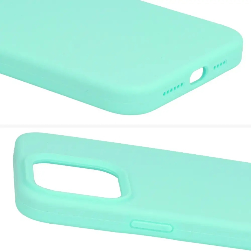 Silicone Lite maciņš telefonam iPhone 15 Pro zaļš – 5