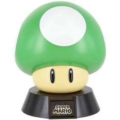 Paladone MARIO 1Up Mushroom ICON лампа 10 см