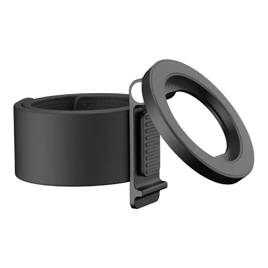 XO universaalne hoidja C203 must koos reguleeritava silikoonist rihmaga MagSafe'i jaoks – 3