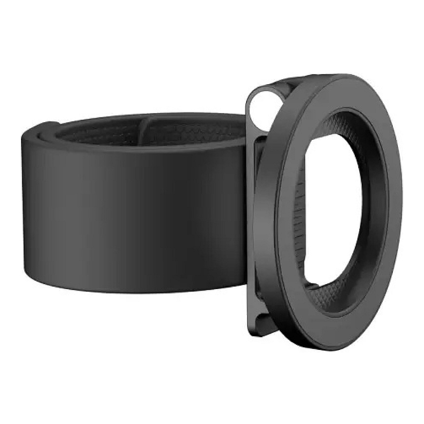 XO universālais turētājs C203 melns ar regulējamu silikona siksnu MagSafe – 4