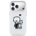 Karl Lagerfeld Karl & Choupette telefono dėklas su MagSafe palaikymu iPhone 17 Pro skaidrus Karl Lagerfeld Karl & Choupette telefono dėklas su MagSafe palaikymu iPhone 17 Pro skaidrus