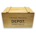 Depot Expo empty wooden box light brown 30 x 19 x 16 cm