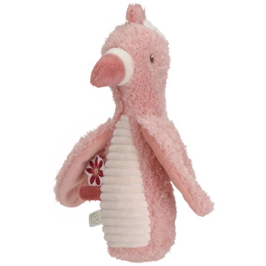 Little Dutch Squeeze Rattle Flamingo 'Safari Friends' GRS