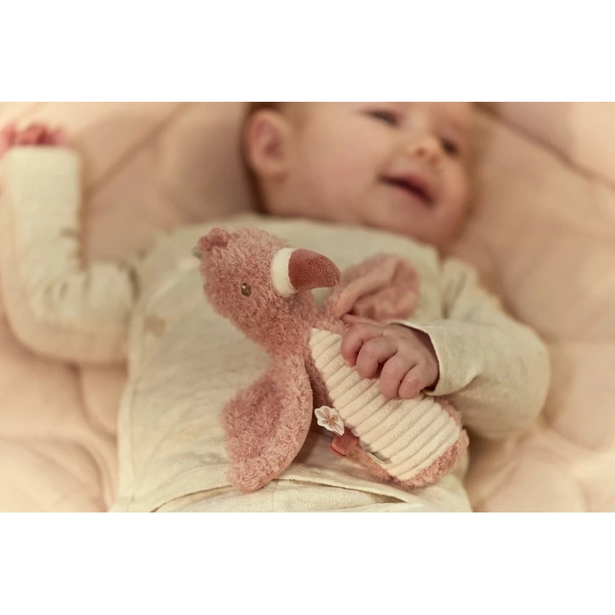 Little Dutch squeeze rattles Фламинго 'Друзья Сафари' GRS – 3