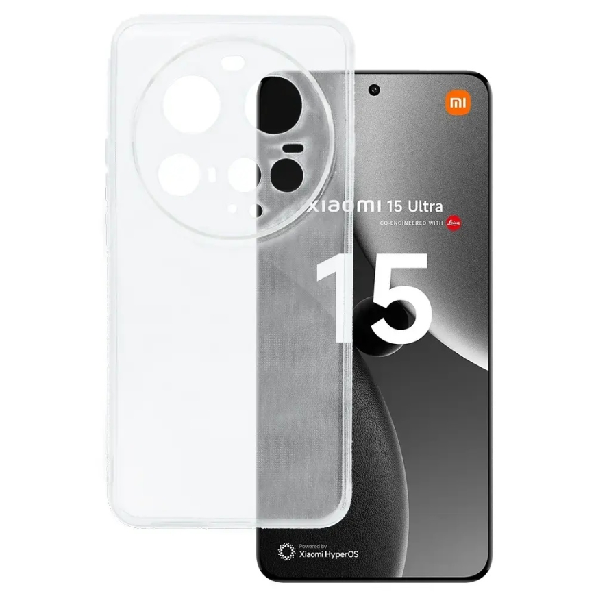 Back Case 2 mm Perfect for XIAOMI 15 Ultra 5G TRANSPARENT
