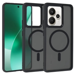 Full Matte Mag Cover for Realme 15/15 Pro 5G black