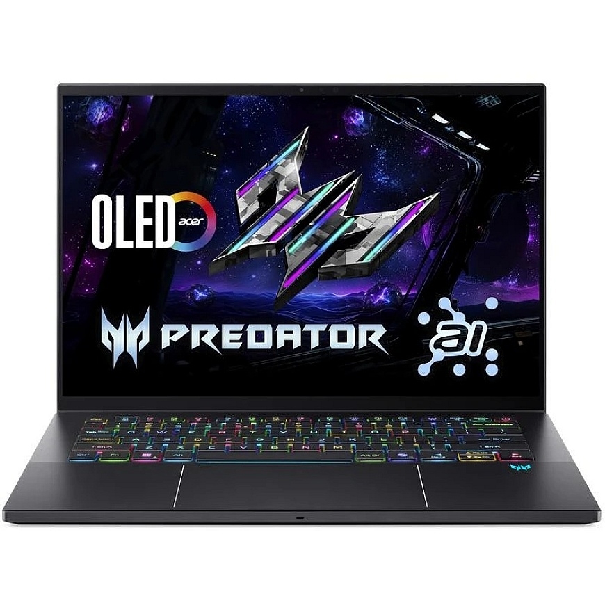 Acer Predator Triton 14 AI klēpjdators (PT14-52T-987D) "Copilot+" 14,5" WQ2.8K skārienekrāns, OLED ekrāns, 120 Hz, Intel Ultra 9