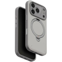 UNIQ Elix Case for iPhone 18 Pro / 17 Pro with 360-Degree Rotating Stand, Light Gray UNIQ Elix Case for iPhone 18 Pro / 17 Pro with 360-Degree Rotating Stand, Light Gray
