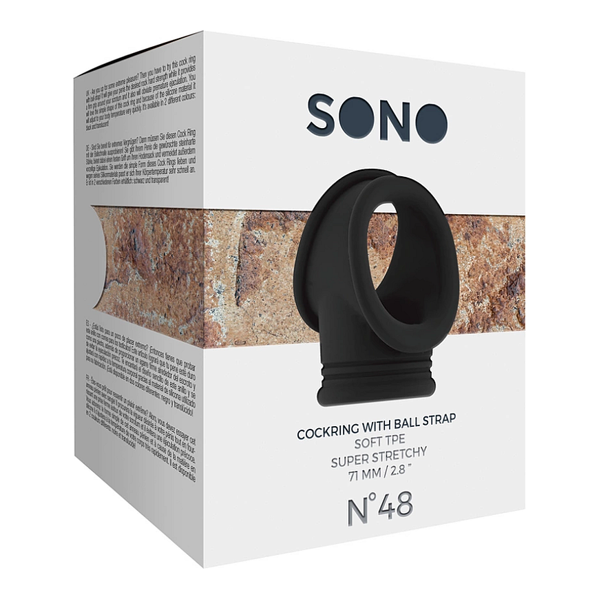 Sono By Shots Nr.48 – rõngas palliga rihmaga – 2