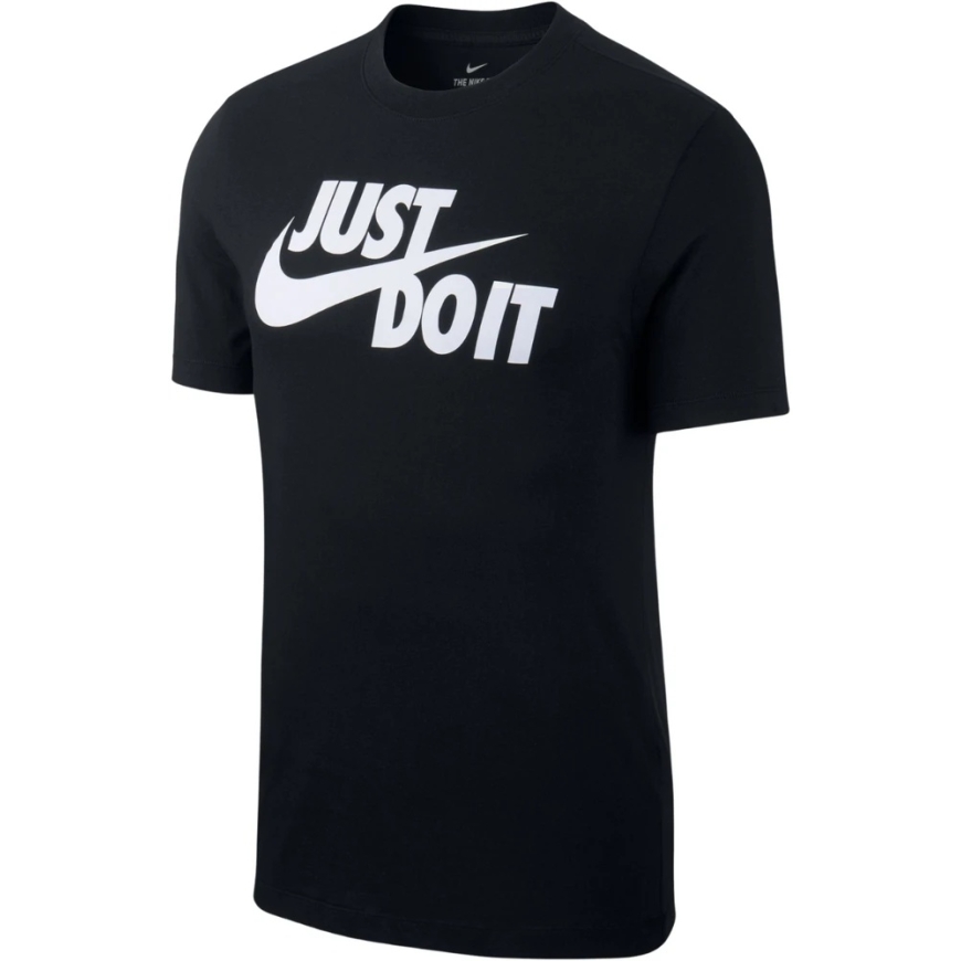 Men's Nike Tee Just Do It Swoosh Black AR5006 011 (M) – 2