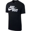 Men's Nike Tee Just Do It Swoosh Black AR5006 011 (M) Men's Nike Tee Just Do It Swoosh Black AR5006 011 (M)