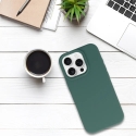Tel Protect Silicone Premium phone case for iPhone 16 Pro Max green