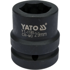 Yato Toya Sa Puola Kuusikulmainen päähän | 25 mm (1") | 29 mm (YT-1185)