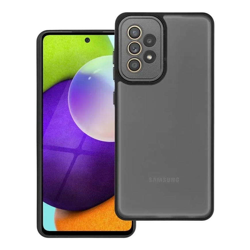 VARIETE puhelinrasia Samsung Galaxy A52 5G:lle (A526) | A52 4G:lle (A525) | A52s 5G:lle (A528) musta