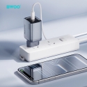 BWOO BO-CDA238 настенное зарядное устройство 1xUSB-C 3A PD 45W серое с PPS