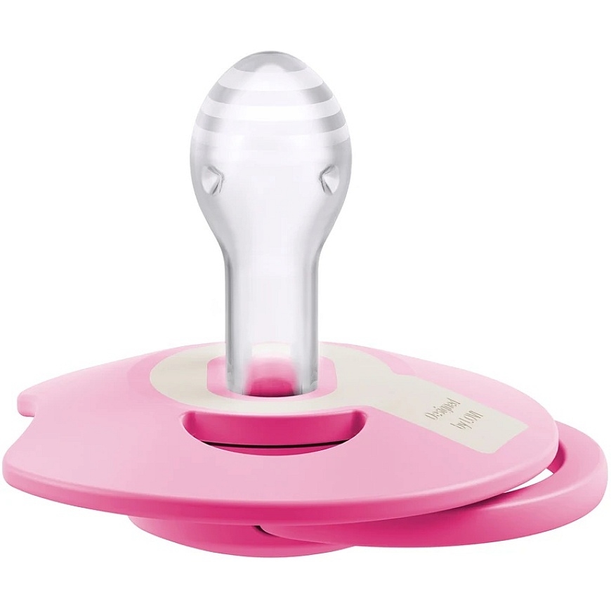 LOVI silicone dynamic pacifiers Prime, Peony Pink, 6–18 months, 3 pcs., 34/455 – 4