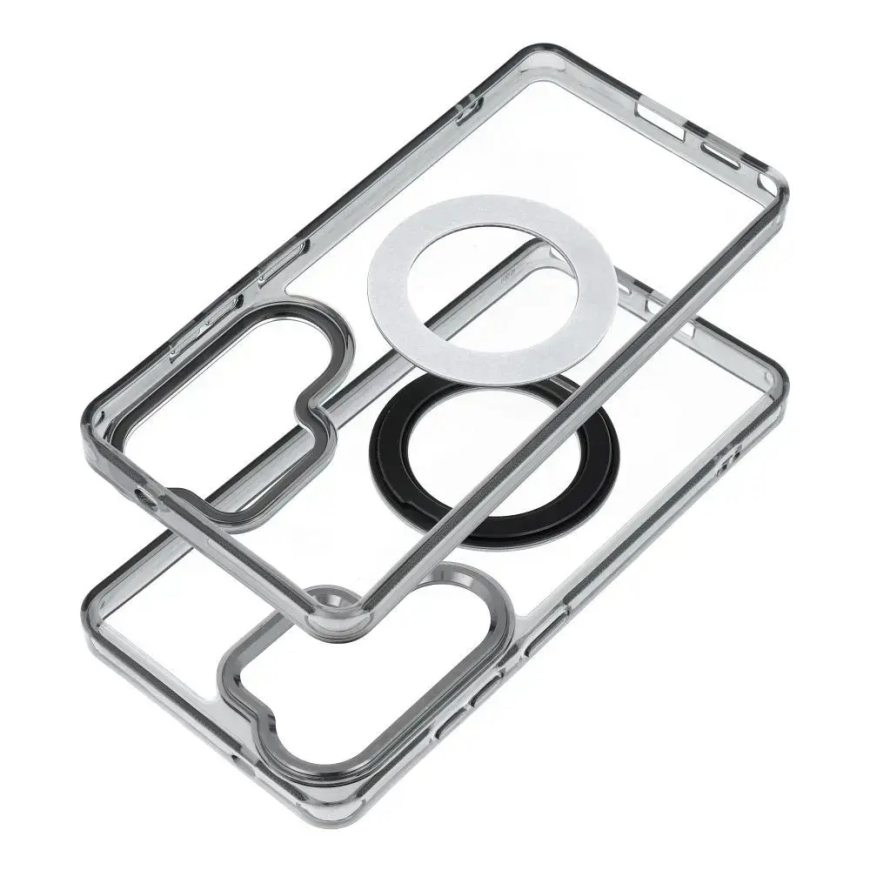 Frame Circle Stand telefono dėklas su stovu ir MagSafe palaikymu Redmi 17C juodas – 2