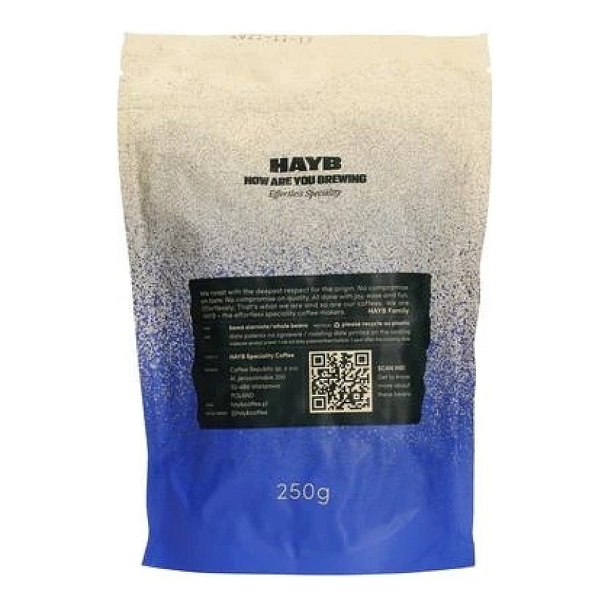HAYB - Blue Espresso Coffee Blend Natural, Washed 250 g – 3