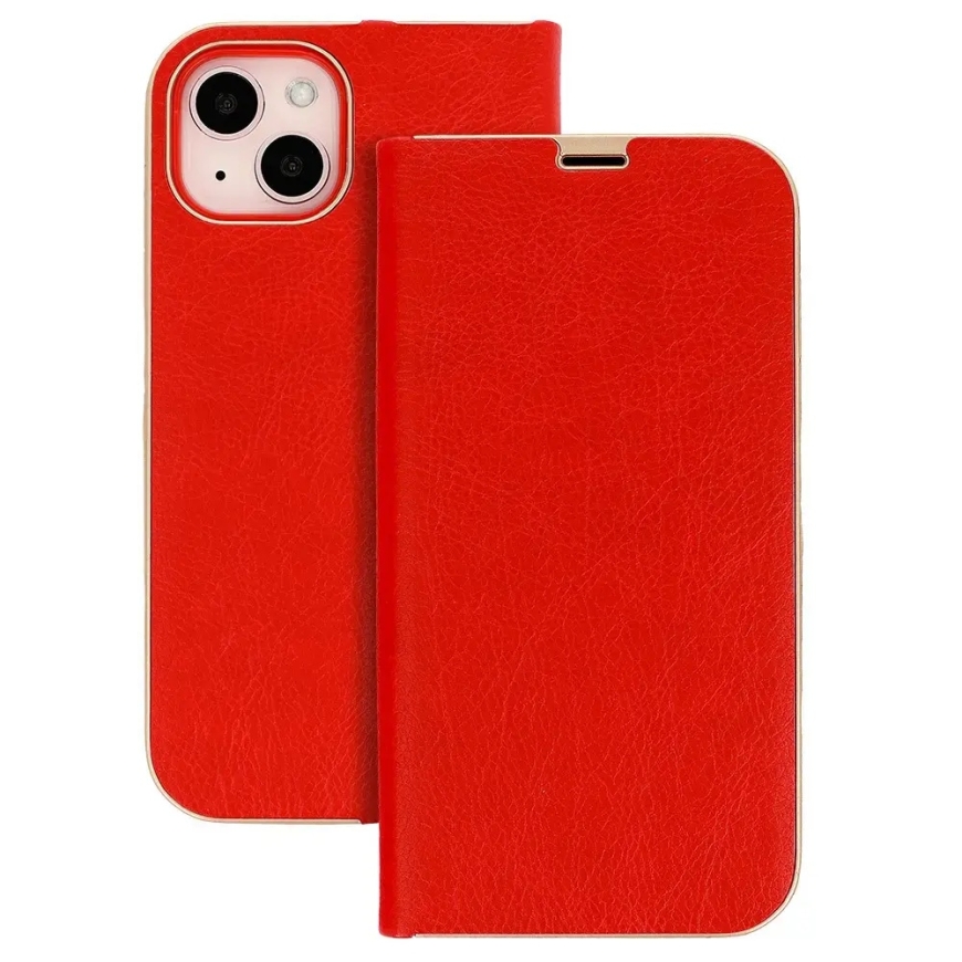 Book Case with frame for Xiaomi Redmi 10 red