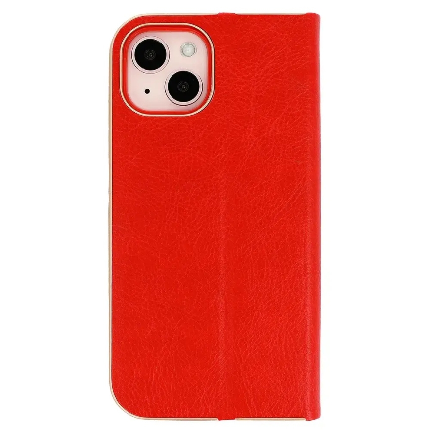 Чехол-книга с рамкой для Xiaomi Redmi 10 красный – 3