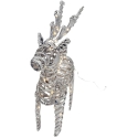 Koopman Joulukoriste Pere 60 cm ajastimella 60 LED Hopea (999748) Koopman Joulukoriste Pere 60 cm ajastimella 60 LED Hopea (999748)