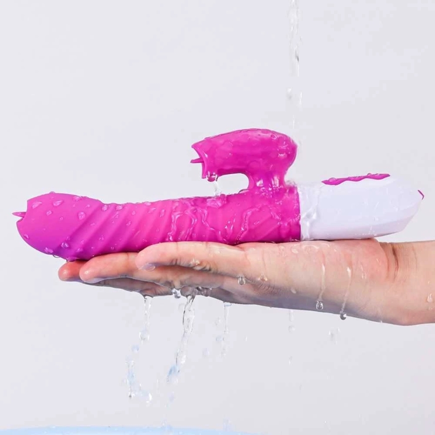 B Series Fox B serijos Fox Vibrator zuikio masažuoklis šildomas pašaras 22cm – 2