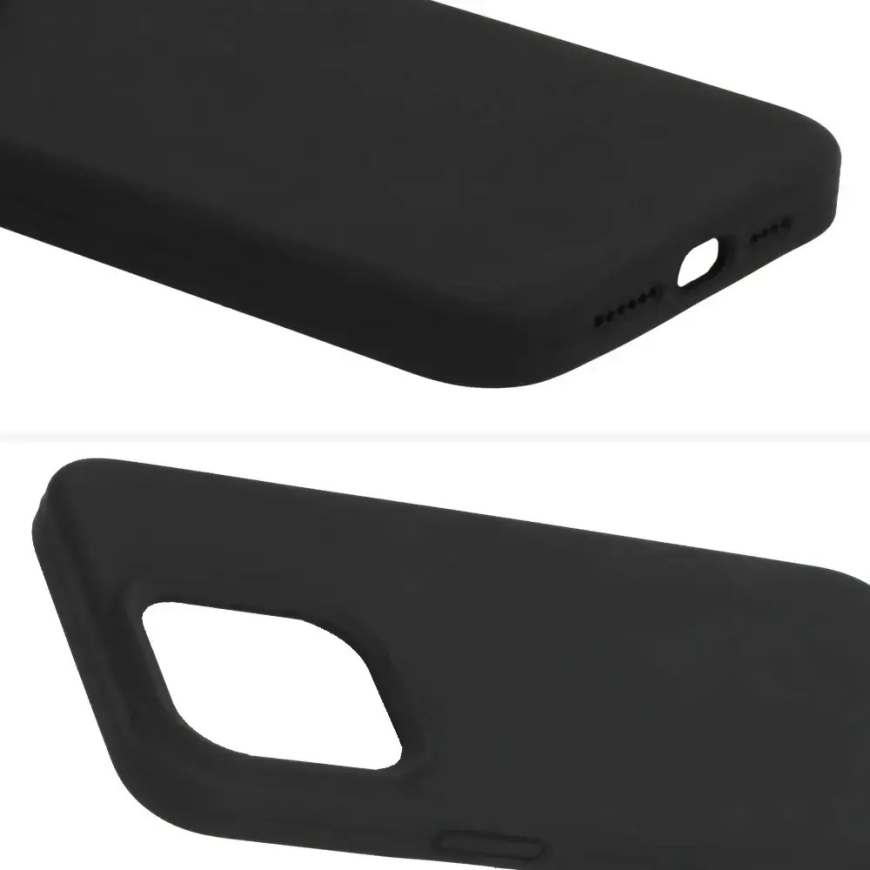 Silicone Lite puhelinsuojus iPhone 16 Pro musta – 5
