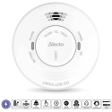 Alecto SDV10 dūmų detektorius. Maitinamas iš tinklo + 5 metų akumuliatoriaus atsarginė energija Alecto SDV10 dūmų detektorius. Maitinamas iš tinklo + 5 metų akumuliatoriaus atsarginė energija