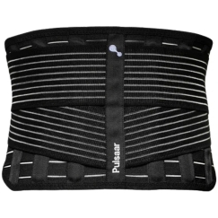 Pulsaar Active "Pulsaar" Active Waist Support Belt with Bamboo Charcoal and Germanium Color, Black (2XL)