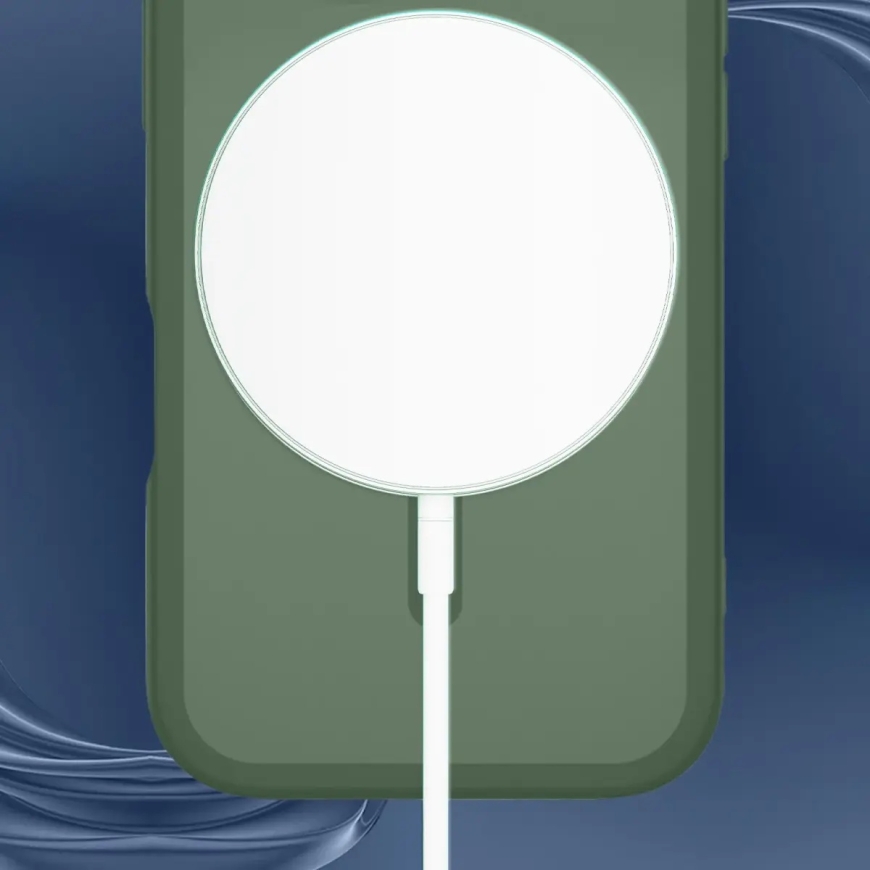 3mk Misty MagCase telefoni ümbris MagSafe toega Samsung Galaxy S26 FE (S741) roheline – 4