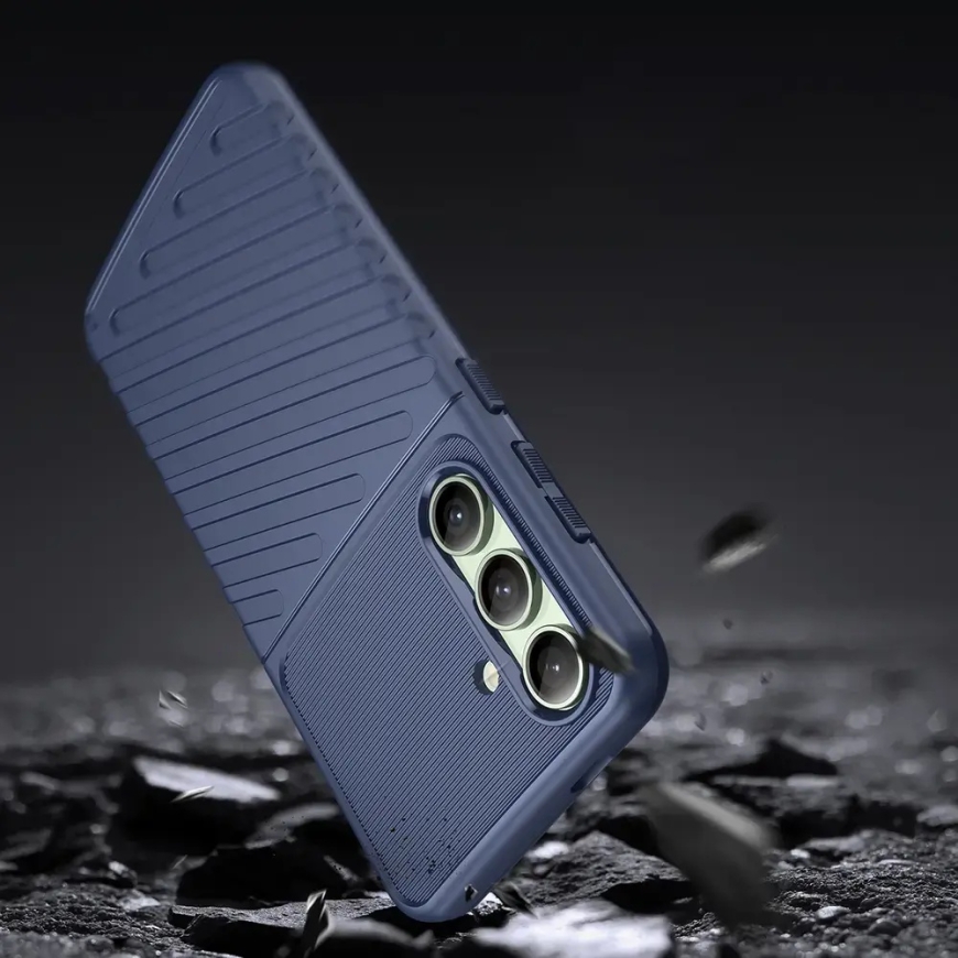 Thunder-puhelintasku Samsung Galaxy S24 FE:lle (S721) sininen – 4