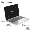 HP EliteBook 6 G2a E02FSET 16 дюймовый ноутбук AMD Ryzen 5 230 16 ГБ ОЗУ 512 ГБ SSD Windows 11 Profe HP EliteBook 6 G2a E02FSET 16 дюймовый ноутбук AMD Ryzen 5 230 16 ГБ ОЗУ 512 ГБ SSD Windows 11 Profe