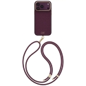 UNIQ Coehl Mirelle mac iPhone 18 Pro Max / 17 Pro Max ar magnētisko uzlādi bordo krāsā UNIQ Coehl Mirelle mac iPhone 18 Pro Max / 17 Pro Max ar magnētisko uzlādi bordo krāsā