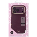 Case UNIQ Coehl Mirelle for iPhone 18 Pro Max / 17 Pro Max Magnetic Charging burgundy