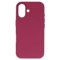 Silicone Lite phone case for iPhone 16 red