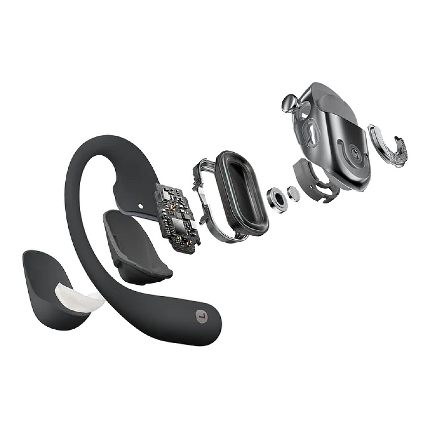 Shokz OpenFit 2+ Headphones with bone conduction technology and Dolby Audio, Black color – 2