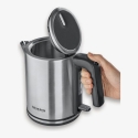 Severin WK 3489 электрический чайник 1 L 2400 W Черный, Серебристый Severin WK 3489 электрический чайник 1 L 2400 W Черный, Серебристый