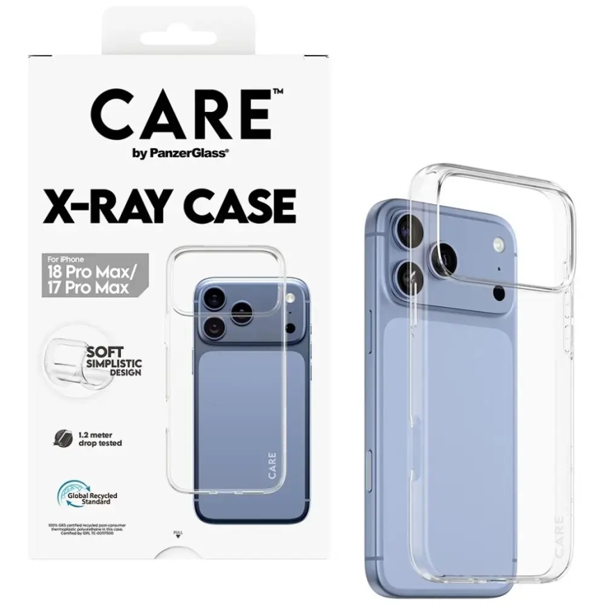 Чехол CARE от PanzerGlass X-Ray для iPhone 18 Pro Max / iPhone 17 Pro Max прозрачный – 4