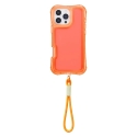 Safepop phone case with strap for iPhone 14 orange Safepop phone case with strap for iPhone 14 orange
