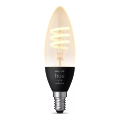 Philips Hue -filamenttiälylamppu, White Ambiance Filament, E14