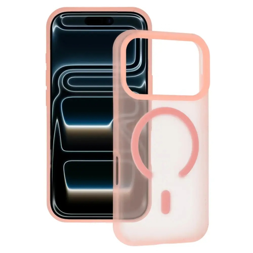 Tel Protect Mist Matte telefoni ümbris MagSafe toega Samsung Galaxy S26 Ultra (S948) roosa oranž