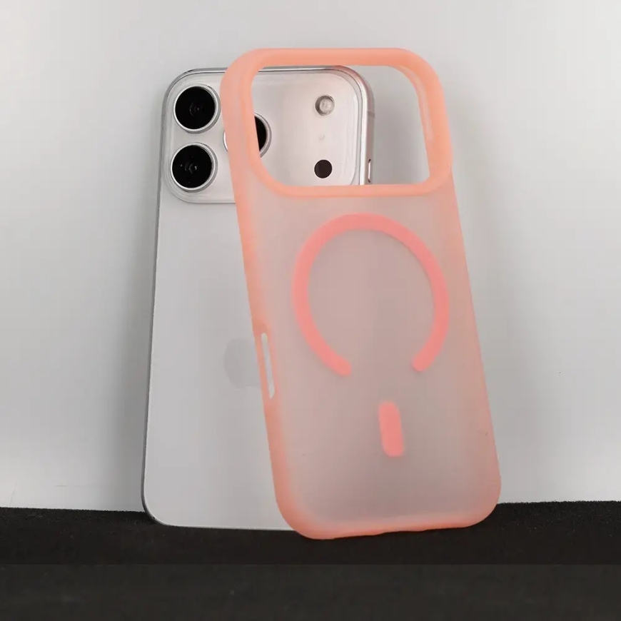 Tel Protect Mist Matte maciņš ar MagSafe atbalstu telefonam Samsung Galaxy S26 Ultra (S948) rozā oranžs – 5