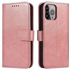 Magnet Case book type phone case with stand for Samsung Galaxy S23 (S911) pink