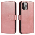 Magnet Case knyginio tipo telefono dėklas su stovu Samsung Galaxy S23 (S911) rožinis