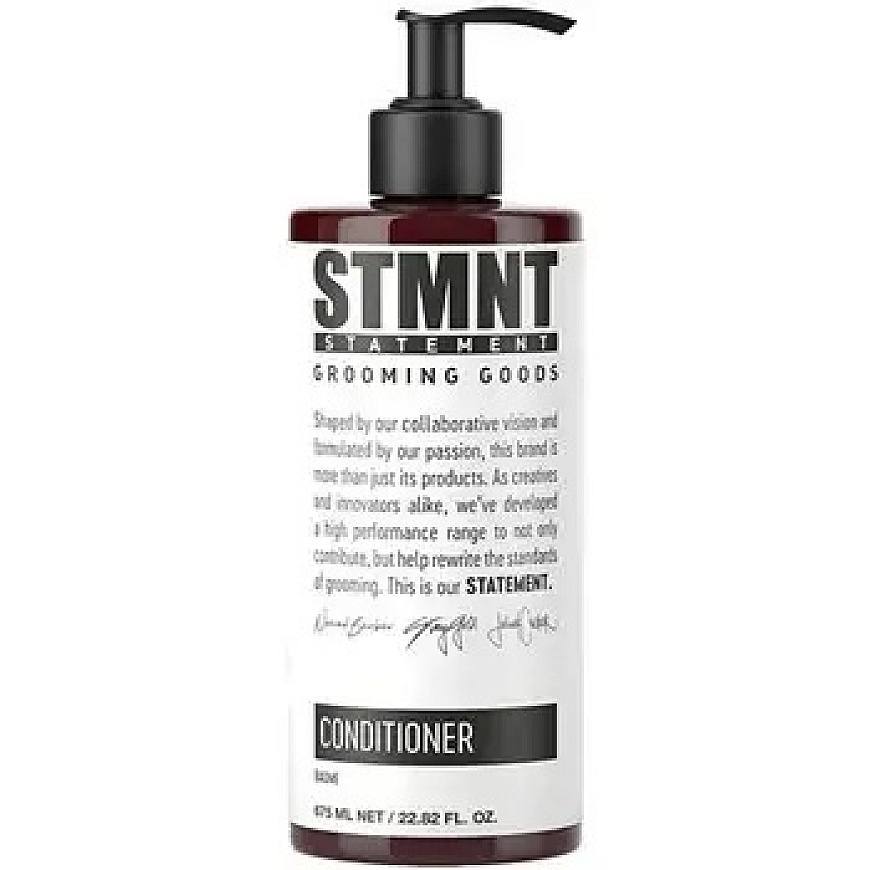 STMNT Hiusten ja parran pehmentävä hoitoaine 675ml